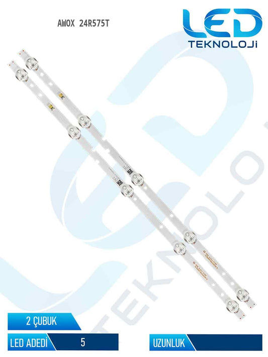 Awox 24R575T 24'' 2 Parça Tv Led Bar