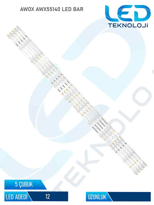 AWOX AWX55140 5 Parca 55 inc Tv Led Bar