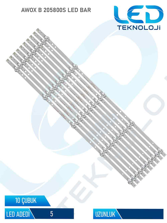 AWOX B 205800S 3 Parca 58 inc Tv Led Bar