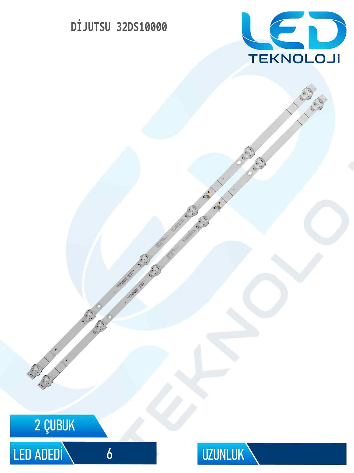 Dijutsu 32DS10000 2 Parca 32 inc Tv Led Bar