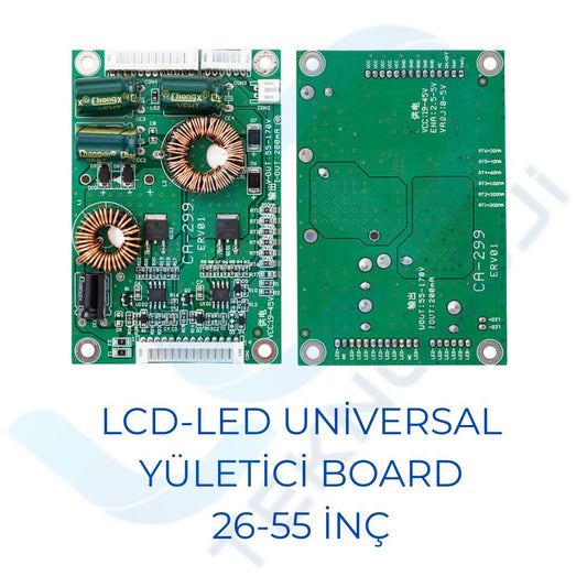 CA-299 Universal LED LCD Yükseltici Board - 26-55" TV Backlight Sürücü Kartı (55-170V Çıkış)