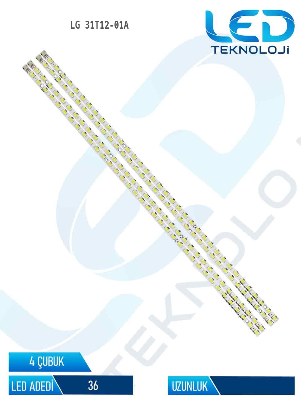 LG 31T12-01A 32'' 4 Parça Tv Led Bar