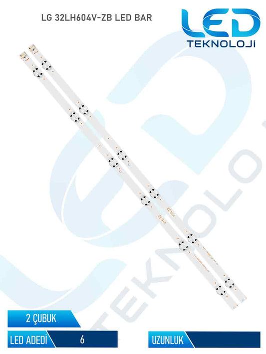 LG 32LH604V-ZB Tv Led Bar 2 Parça 32 inc