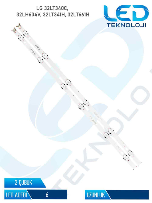 LG 32LT340C 2 Parca 32 inc Tv Led Bar