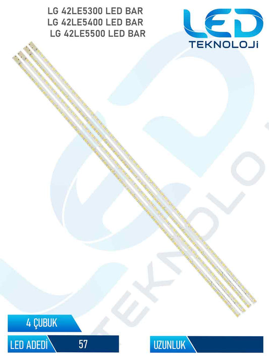 LG 42LE5300 4 Parca 42  inc Tv Led Bar