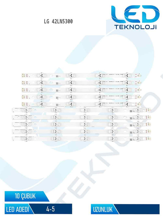 LG 42LN5300 42'' 10 Parça Tv Led Bar