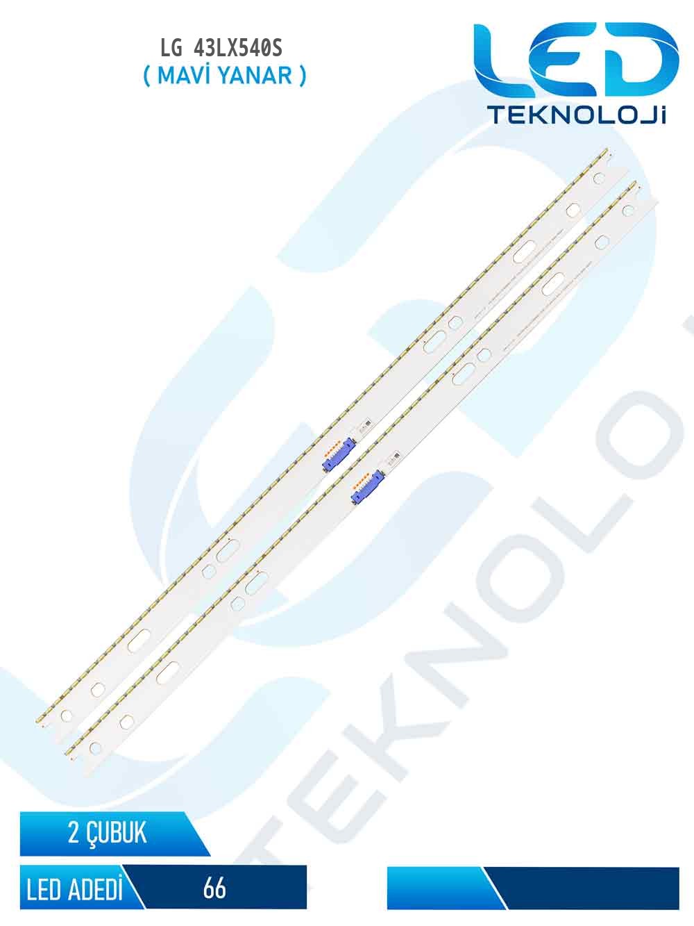 LG 43LX540S Tv Led Bar 2 Parca 43 inc