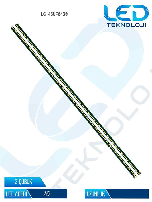 LG 43UF6430 43'' 2 Parça Tv Led Bar