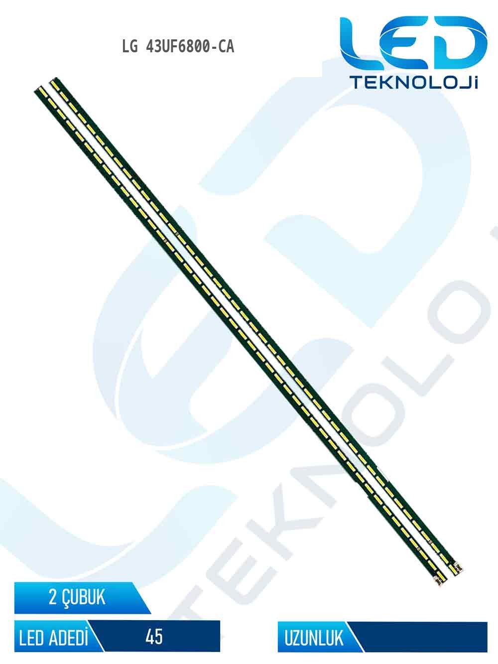 LG 43UF6800-CA 43'' 2 Parça Tv Led Bar