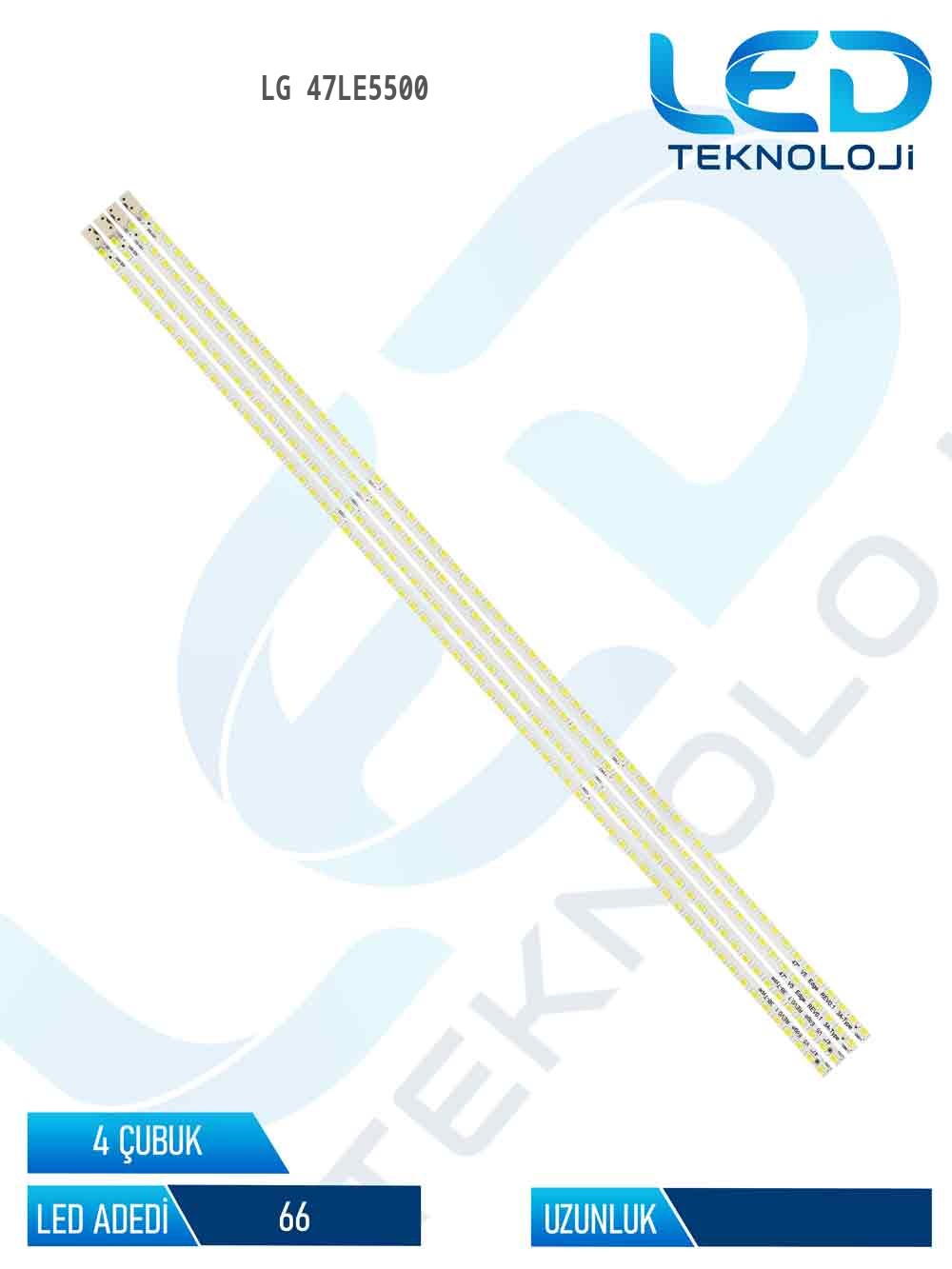 LG 47LE5500 47'' 4 Parça Tv Led Bar