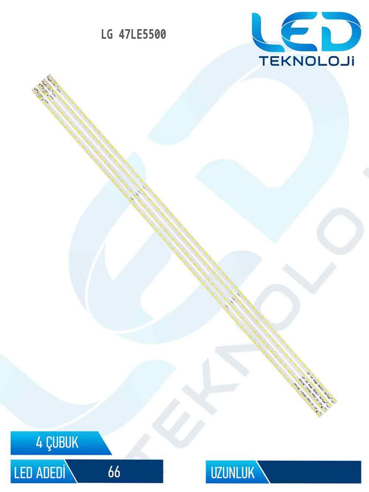 LG 47LE5500 47'' 4 Parça Tv Led Bar
