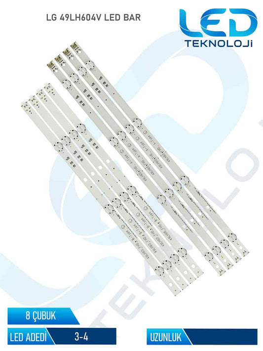 LG 49LH604V 8 Parca 49 inc Tv Led Bar