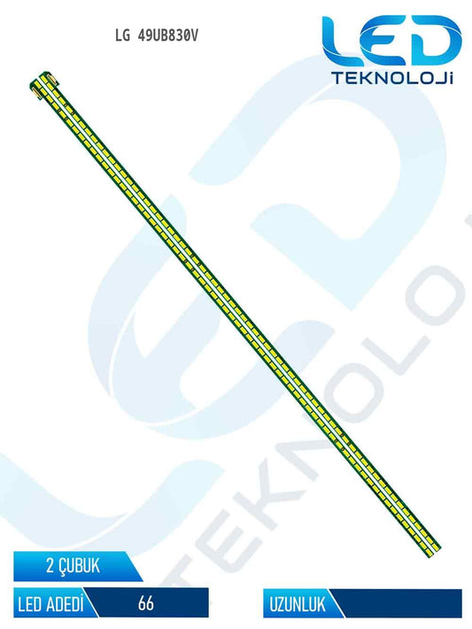 LG 49UB830V 2 Parca 49  inc Tv Led Bar