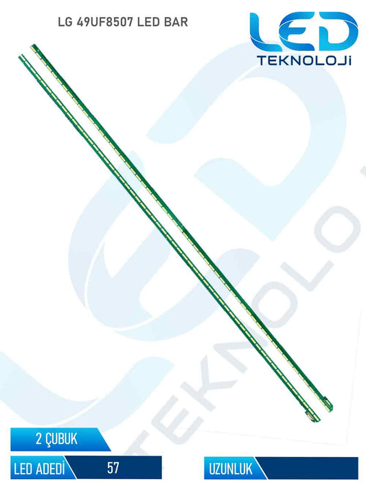 LG 49UF8507 2 Parca 49 inc Tv Led Bar