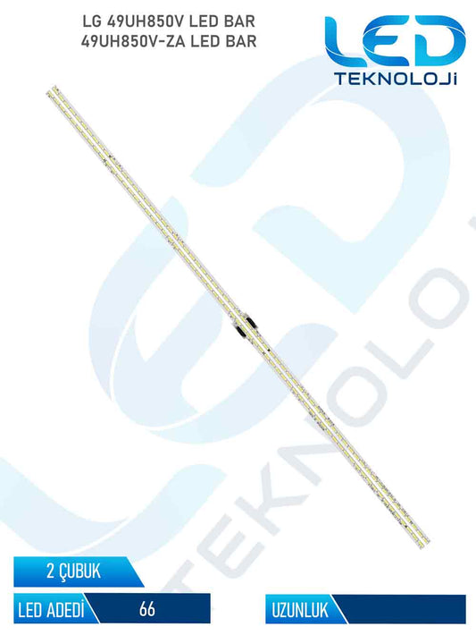 LG 49UH850V 2 Parca 49 inc Tv Led Bar