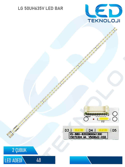 LG 50UH635V Led Bar 2 Parca 50 inc