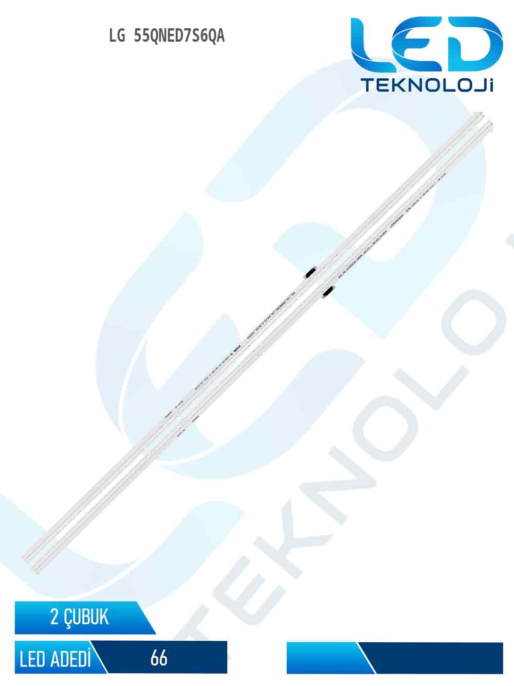 LG 55QNED7S6QA 55'' 2 Parça Tv Led Bar