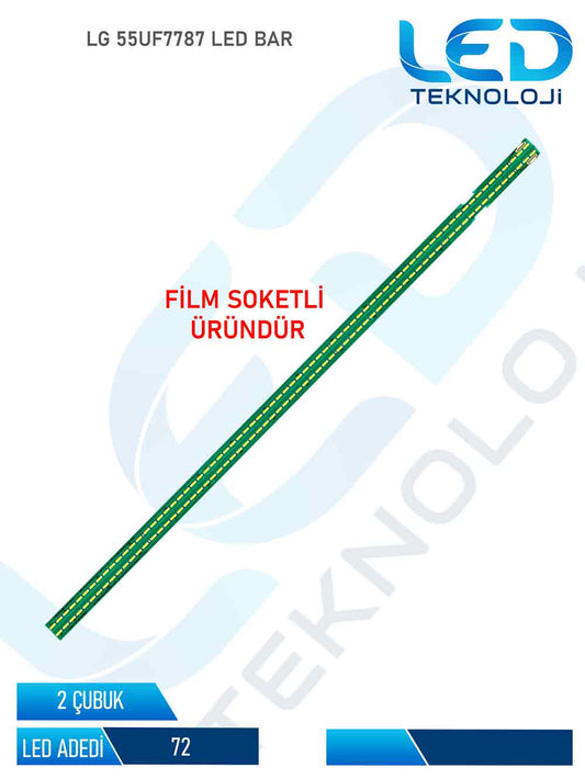 LG 55UF7787 Tv Led Bar 2 Parca 55 inc