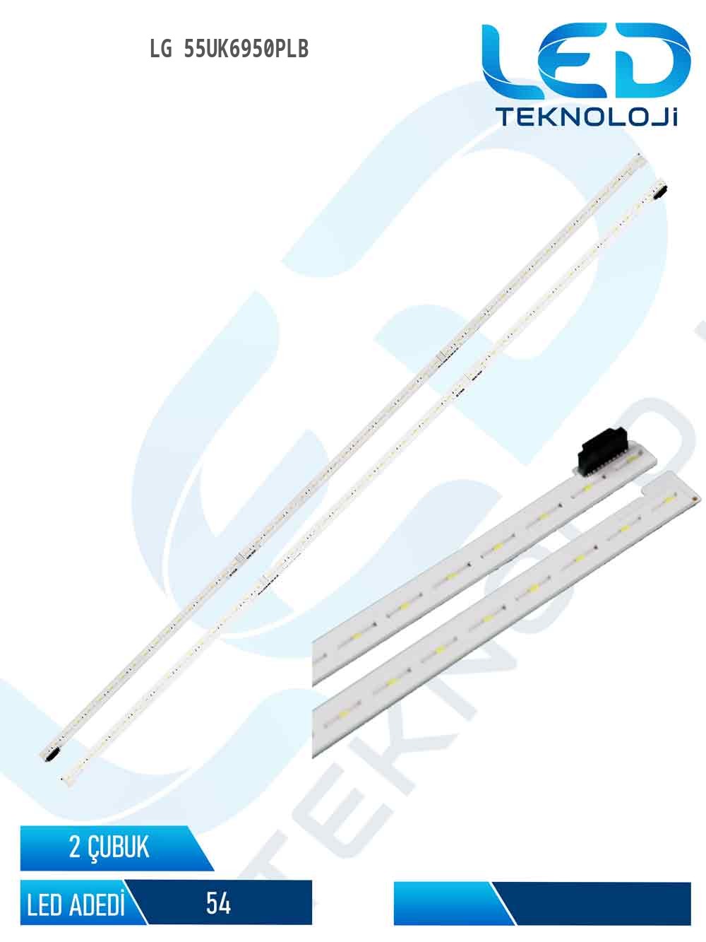 LG 55UK6950PLB 55'' 2 Parça Tv Led Bar