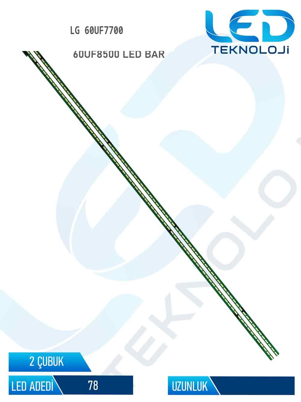 LG 60UF7700 60'' 2 Parça Tv Led Bar