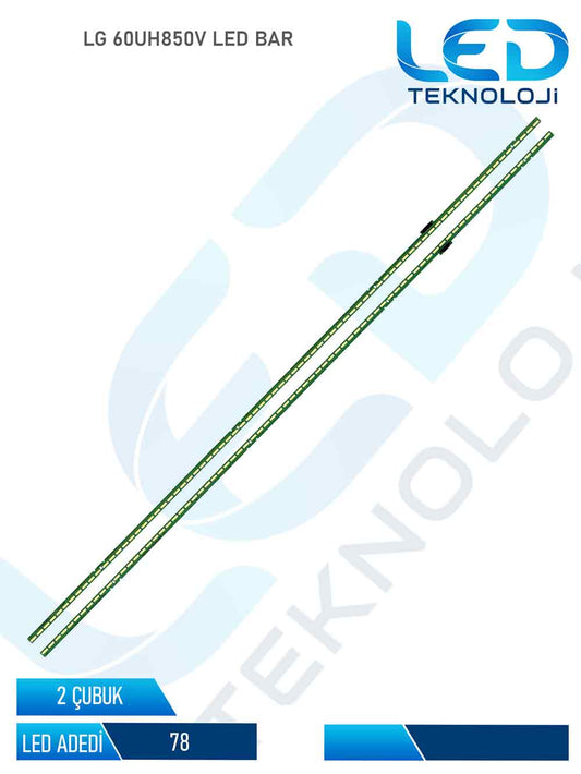 LG 60UH850V Led Bar 2 Parca 60 inc
