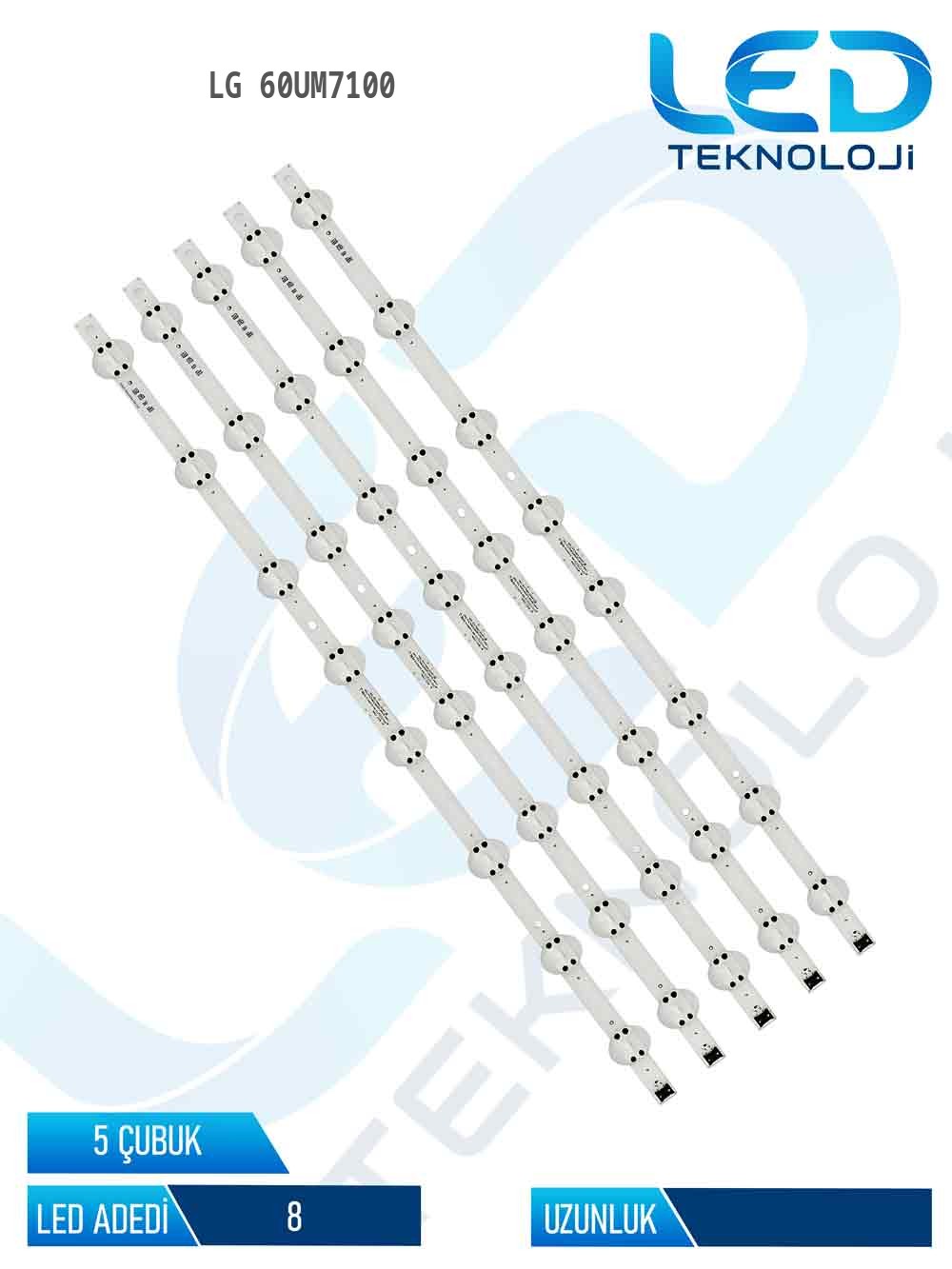 LG 60UM7100 60'' 5 Parça Tv Led Bar