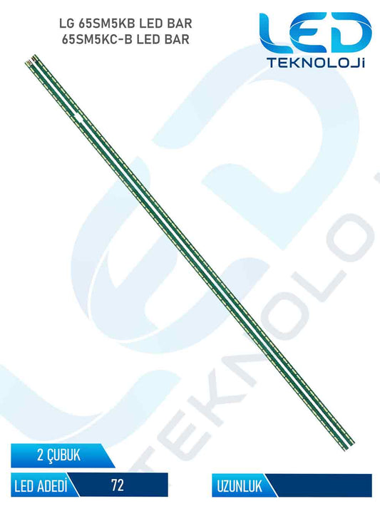 LG 65SM5KB 2 Parca 65  inc Tv Led Bar