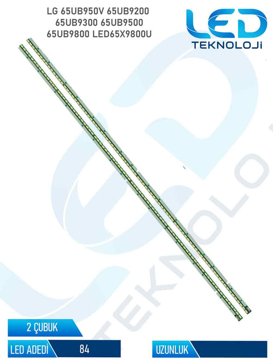 LG 65UB980V-ZA  2 Parca 65 inc Tv Led Bar