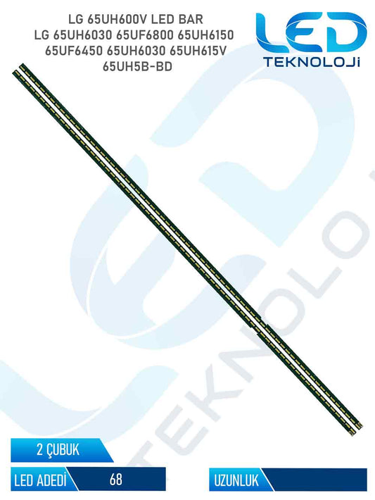 LG 65UH600V 2 Parca 65 inc Tv Led Bar