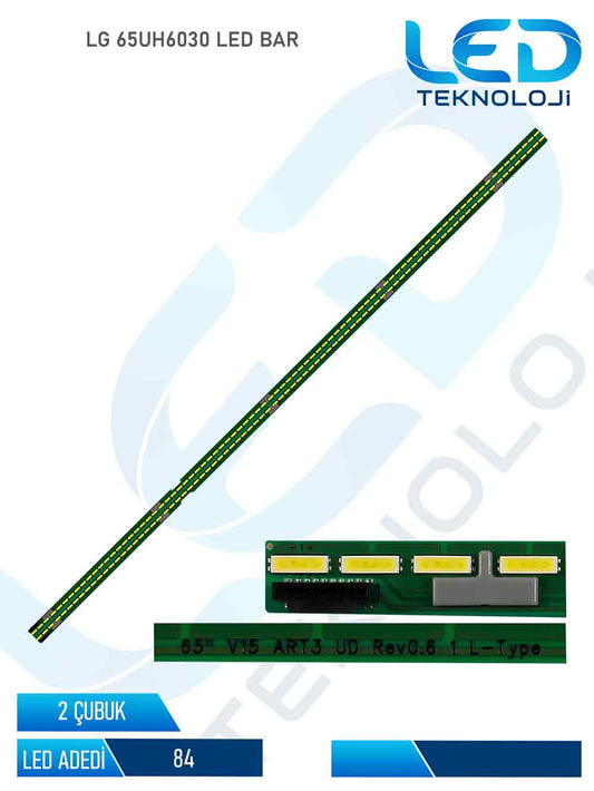LG 65UH6030 Led Bar 2 Parca 65 inc