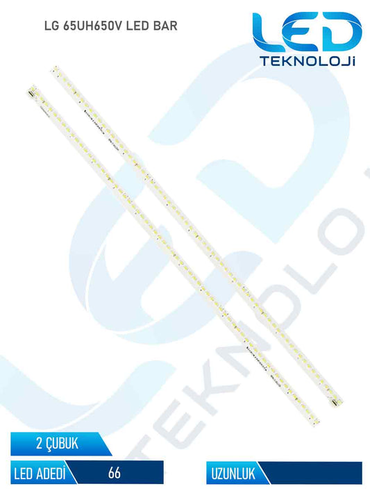 LG 65UH650V 2 Parca 65  inc Tv Led Bar