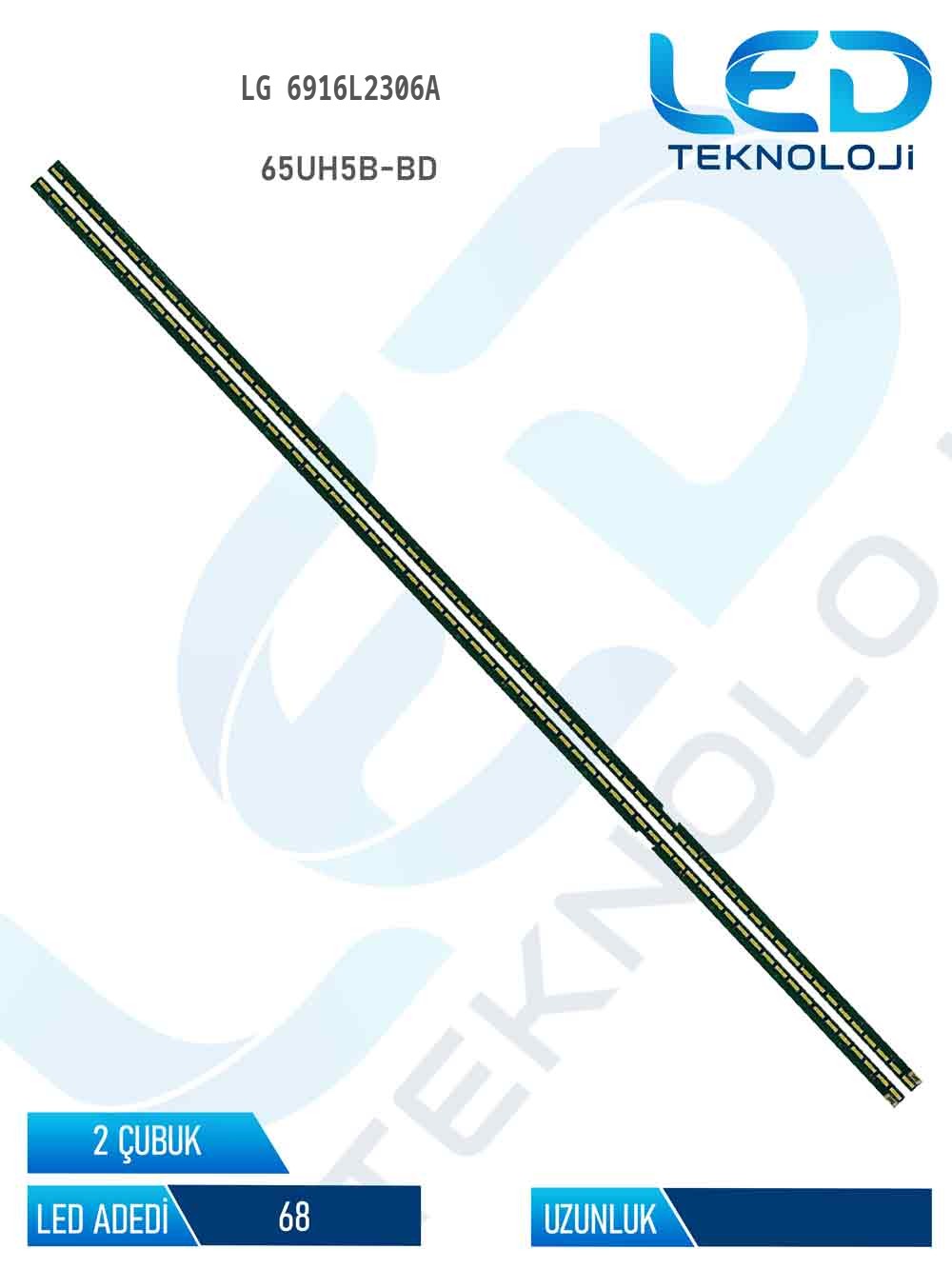 LG 6916L2306A 65'' 2 Parça Tv Led Bar