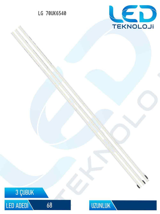 LG 70UK6540 3 Parca 70  inc Tv Led Bar