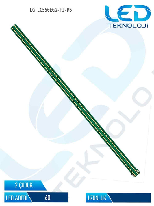 LG LC550EGG-FJ-M5 55'' 2 Parça Tv Led Bar