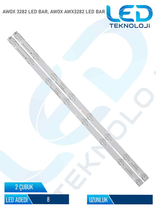AWOX 3282 2 Parça 32 inc Tv Led Bar