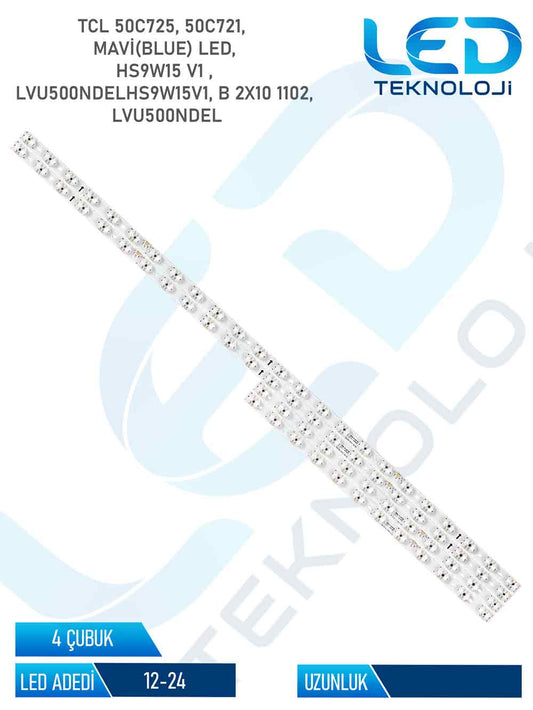 TCL 55C728 4 Parça 55 inc Tv Led Bar