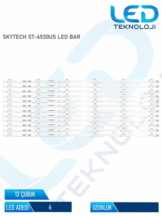 Dijutsu DJT65S Led Bar 12 Parca 65 inc