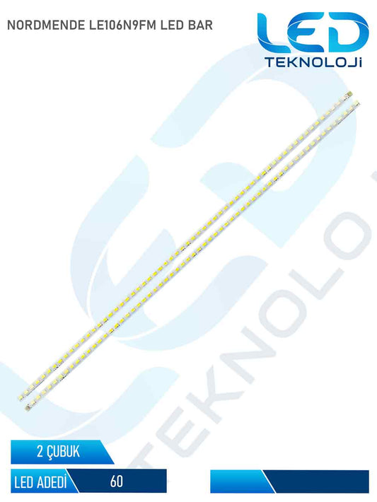 NORDMENDE LE106N9FM Tv Led Bar 2 Parca 42 inc