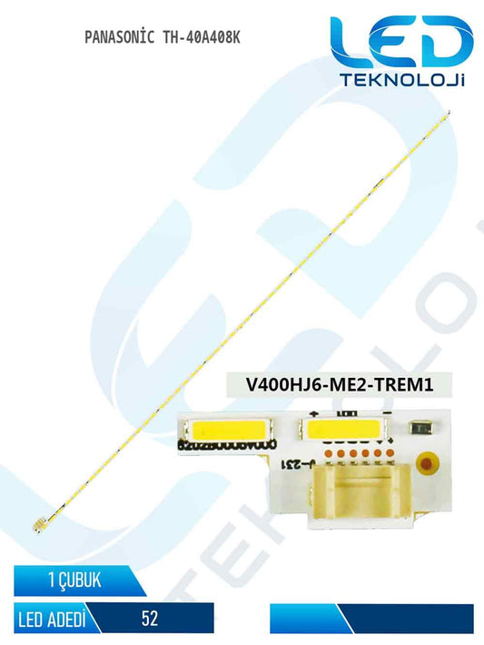 Panasonic TH-40A408K Led Bar 1 Parca 40 inc