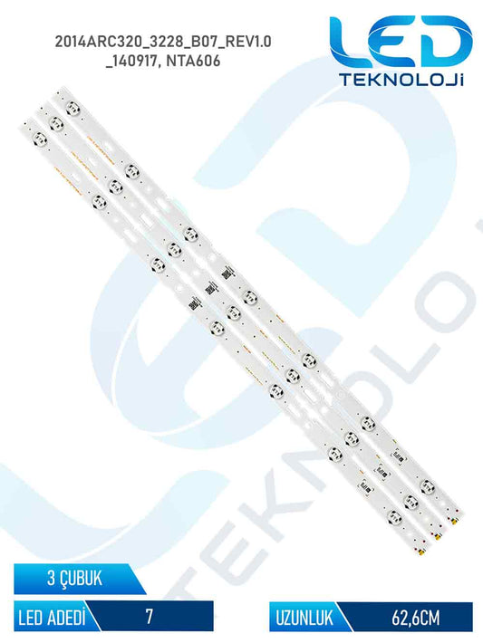 Arcelik A32 LW 5433  3 Parça 32 inc Tv Led Bar