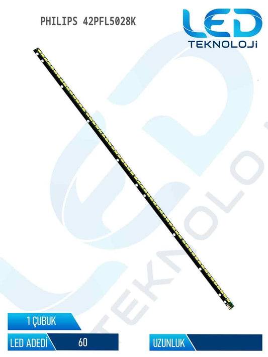 Philips 42PFL5028K Tv Led Bar 1 Parca 60 inc