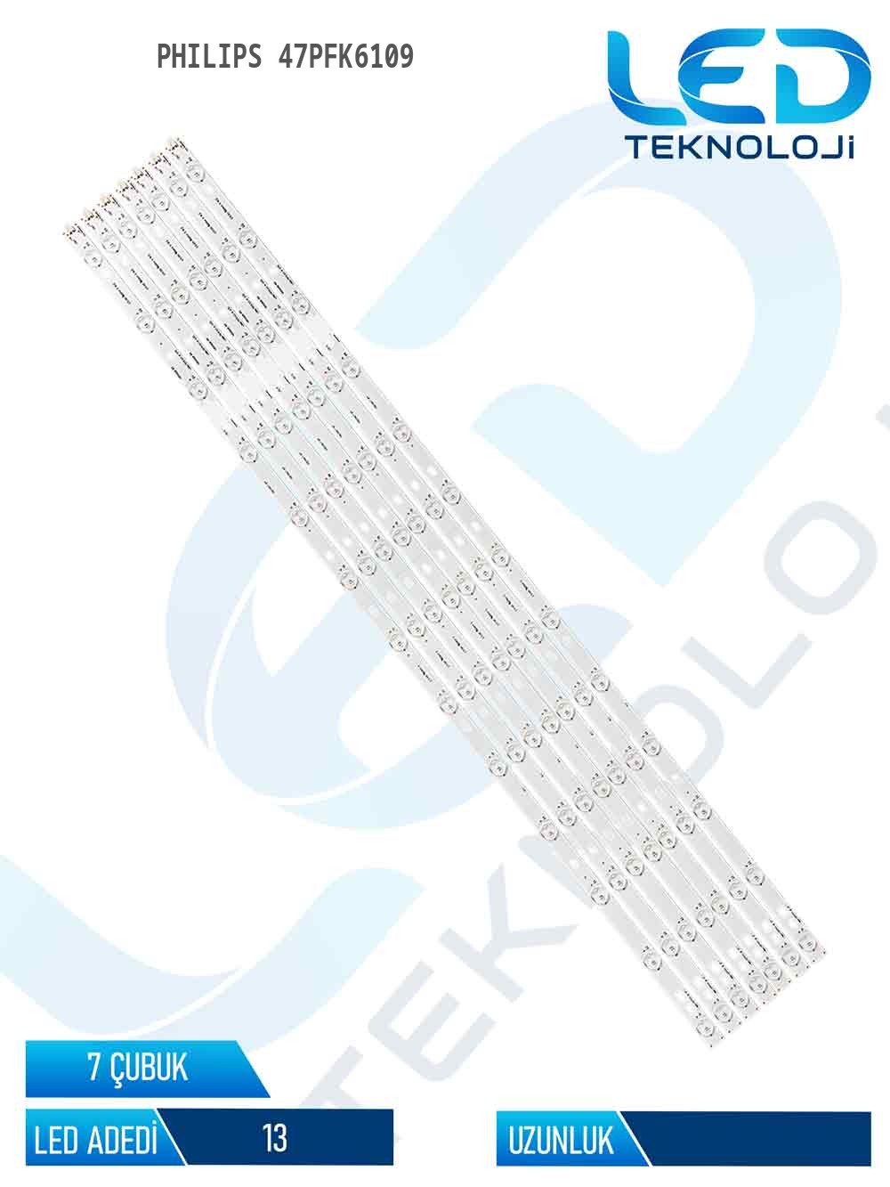 Philips 47PFK6109 47'' 7 Parça Tv Led Bar