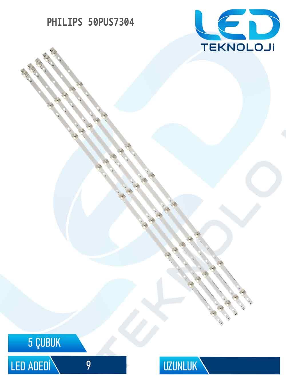 Philips 50PUS7304 5 Parca 50 inc Tv Led Bar