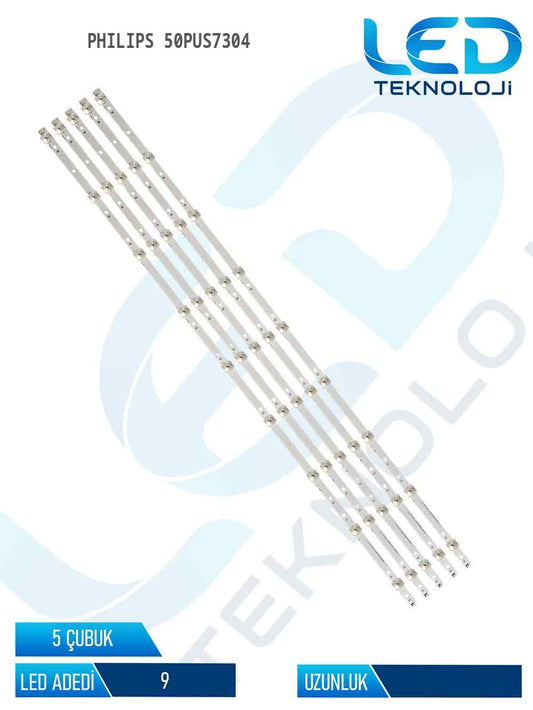 Philips 50PUS7304 5 Parca 50 inc Tv Led Bar