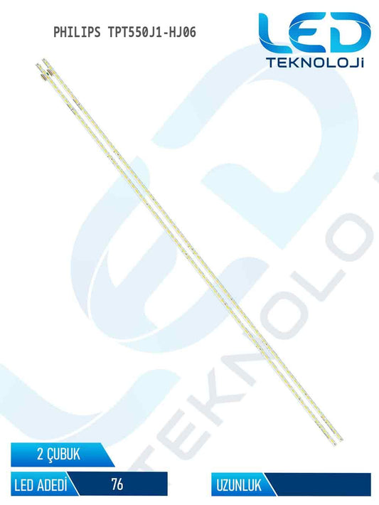 Philips TPT550J1-HJ06 55'' 2 Parça Tv Led Bar