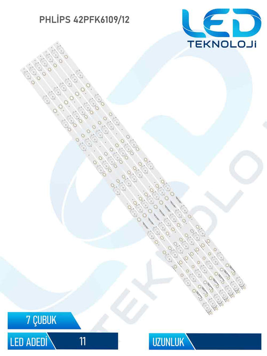 Philips 42PFK6109/12 7 Parca 42 inc Tv Led Bar