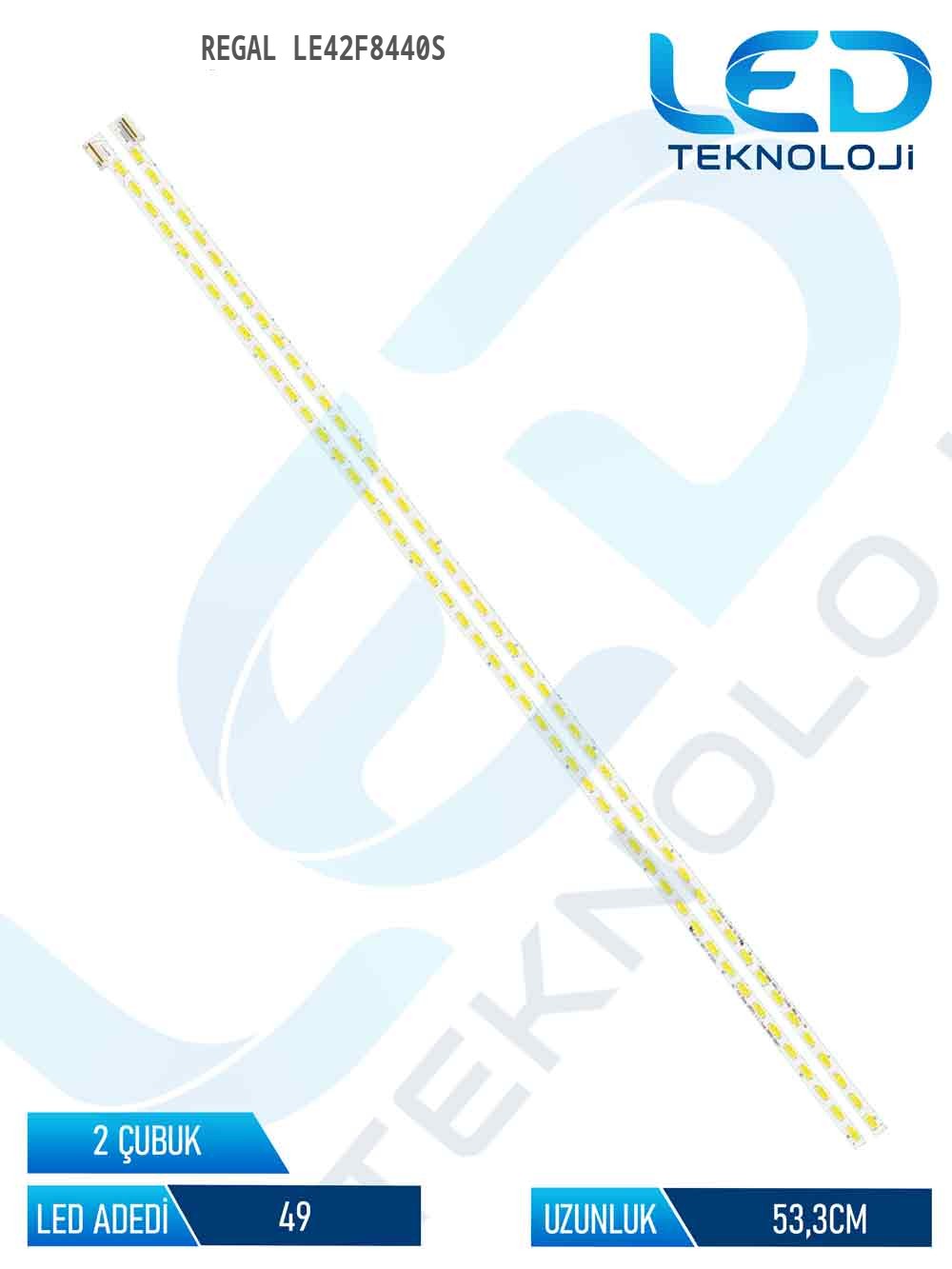 Regal LE42F8440S 42'' 2 Parça Tv Led Bar