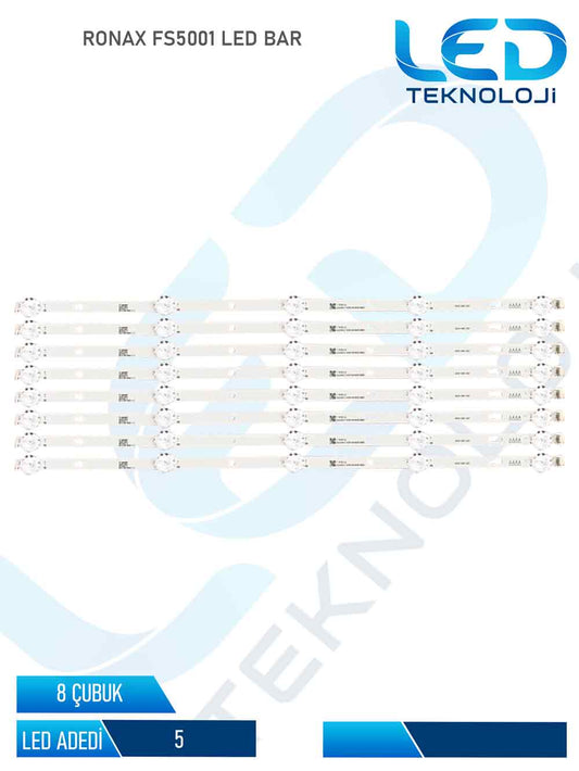 RONAX FS5001 Led Bar 8 Parca 50 inc
