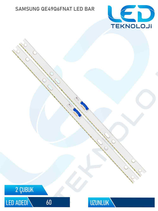 Samsung QE49Q6FNAT Tv Led Bar 2 Parca 49 inc