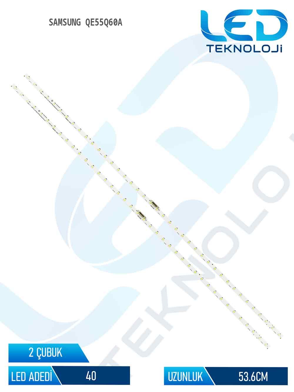 Samsung QE55Q60A 55'' 2 Parça Tv Led Bar
